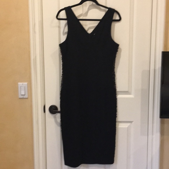 💯D&G FITTED BLACK WOOL DRESS SIZE US 8 (30/44 IT) - Picture 2 of 8